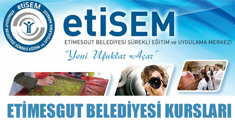 Etimesgut Belediyesi Kursları