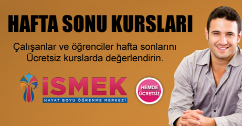 İsmek Hafta Sonu Kursları