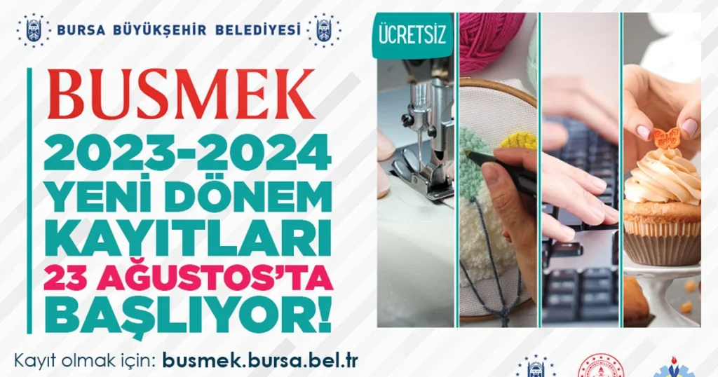 Busmek 2023-2024 eğitim dönemi