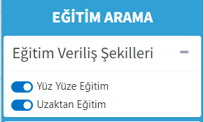 İsmek eğitim şekli